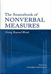 The Sourcebook of Nonverbal Measures: Going Beyond Words (Hardcover)