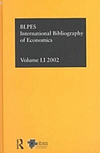 IBSS: Economics: 2002 Vol.51 (Hardcover)