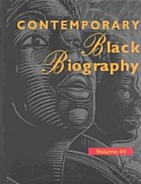 Contemporary Black Biography: Profiles from the International Black Community (Hardcover)