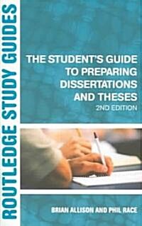 The Students Guide to Preparing Dissertations and Theses (Paperback, 2)