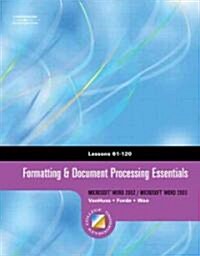 Formatting and Document Processing Essentials (Paperback, CD-ROM)