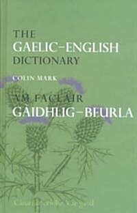 The Gaelic-English Dictionary (Hardcover)