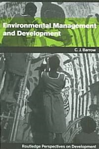 Environmental Management And Development (Paperback)
