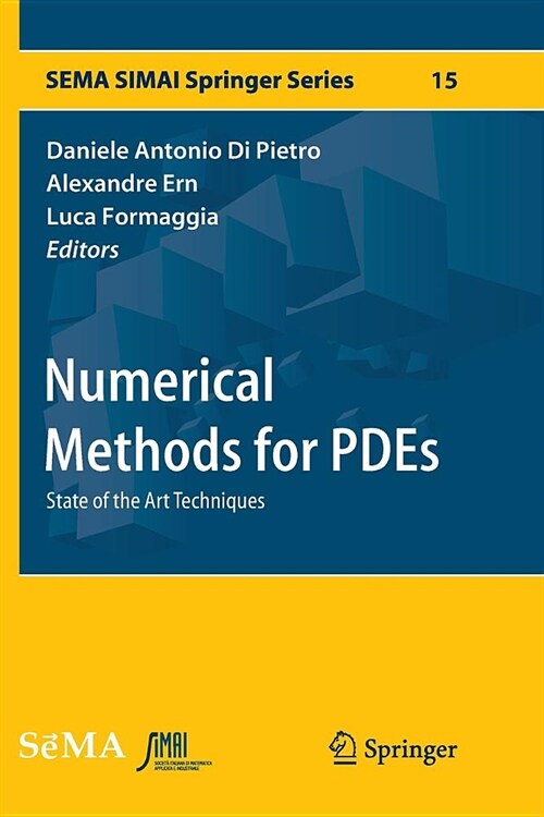 Numerical Methods for Pdes: State of the Art Techniques (Paperback)