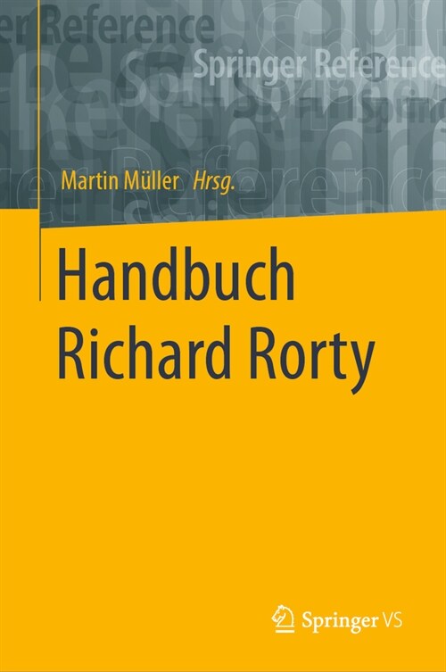 Handbuch Richard Rorty (Hardcover, 1. Aufl. 2021)