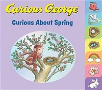 Curious George: Curious about Spring (Board Books)