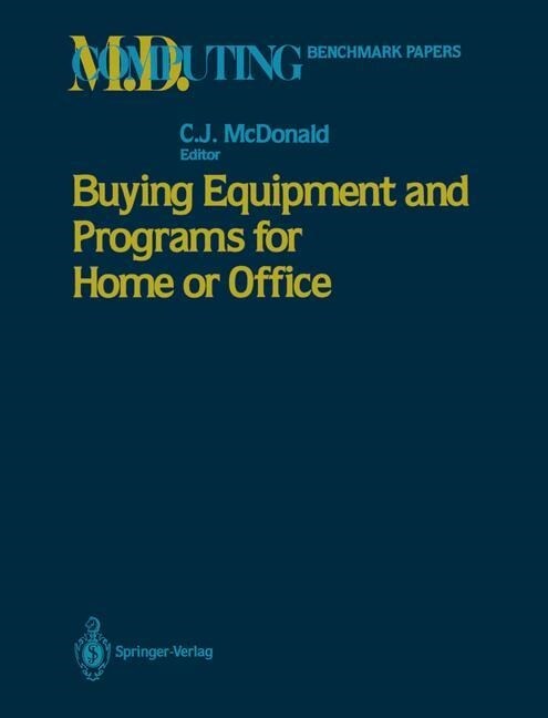 Buying Equipment and Programs for Home or Office (Paperback, Softcover Repri)