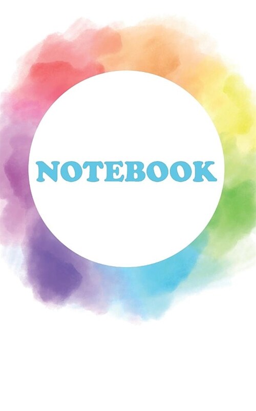 Notebook: Lined Note-Taking Book 120 Pages, 60 Sheets (5 X 8 Inches) Ruled Writing Journal with a Colorful Smoke Ring Cover (Paperback)