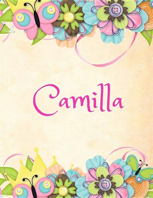 Camilla: Personalized Name Journal Composition Notebook (Paperback)