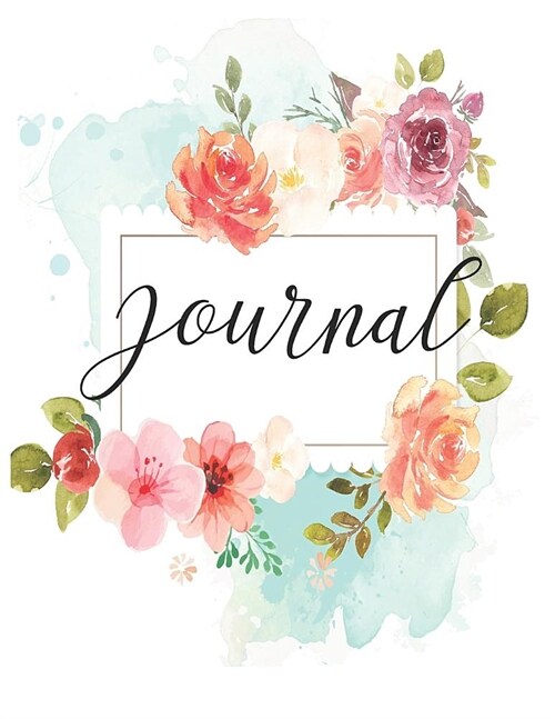 Floral Frame Journal (Paperback)