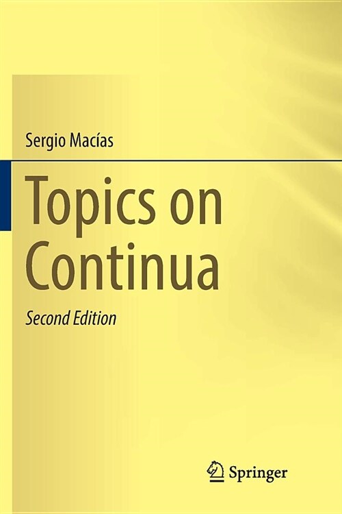 Topics on Continua (Paperback)