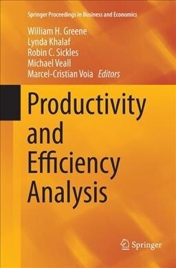 Productivity and Efficiency Analysis (Paperback, Softcover Repri)