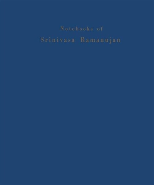 Notebooks of Srinivasa Ramanujan: Volume II (Paperback, Softcover Repri)