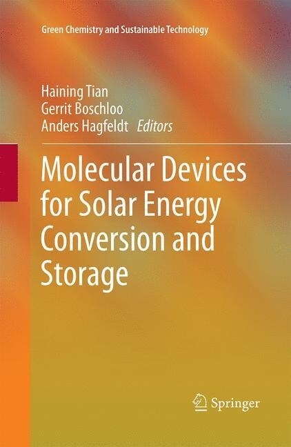 Molecular Devices for Solar Energy Conversion and Storage (Paperback, Softcover Repri)