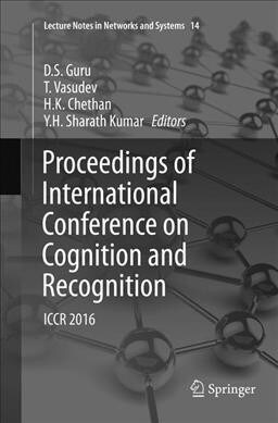 Proceedings of International Conference on Cognition and Recognition: Iccr 2016 (Paperback, Softcover Repri)