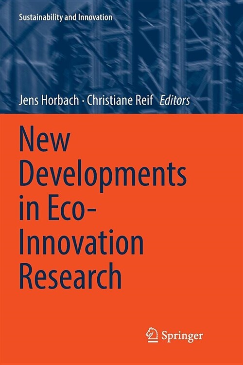 New Developments in Eco-Innovation Research (Paperback)