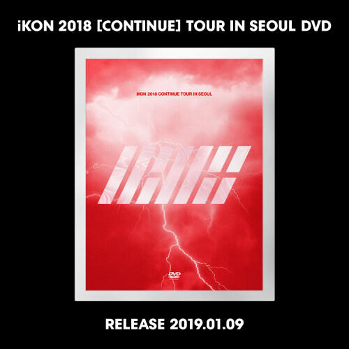 [중고] 아이콘 - iKON 2018 [CONTINUE] TOUR IN SEOUL DVD (3disc)