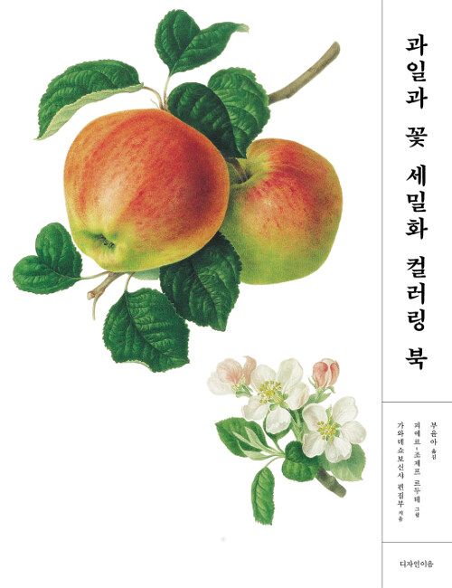 [중고] 과일과 꽃 세밀화 컬러링 북