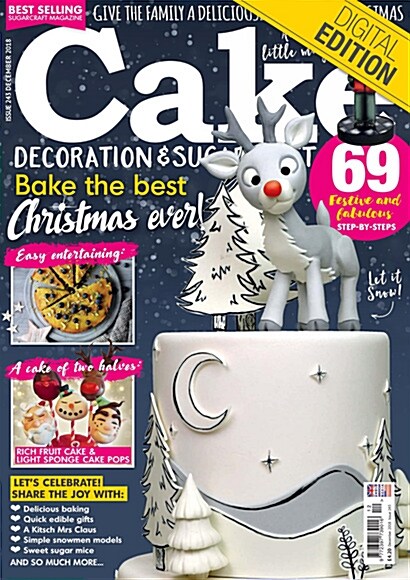 Cakes Decoration & Sugarcraft (월간 영국판): 2018년 12월호