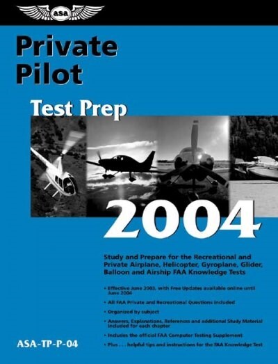 Private Pilot Test Prep 2004 (Paperback)