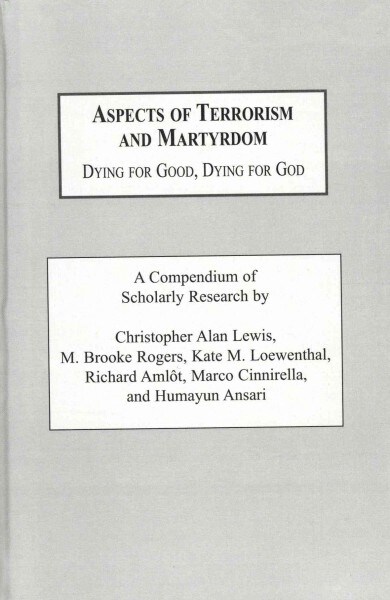 Aspects of Terrorism and Martyrdom (Hardcover)