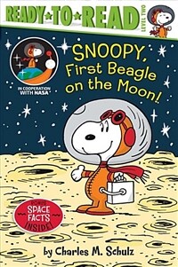 Snoopy, first beagle on the Moon! 