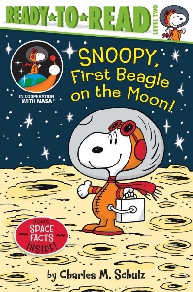 [중고] Snoopy, First Beagle on the Moon!: Ready-To-Read Level 2 (Paperback)