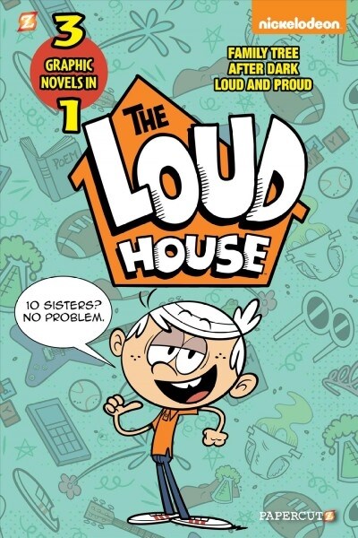 The Loud House 3-In-1 #2: After Dark, Loud and Proud, and Family Tree (Paperback)