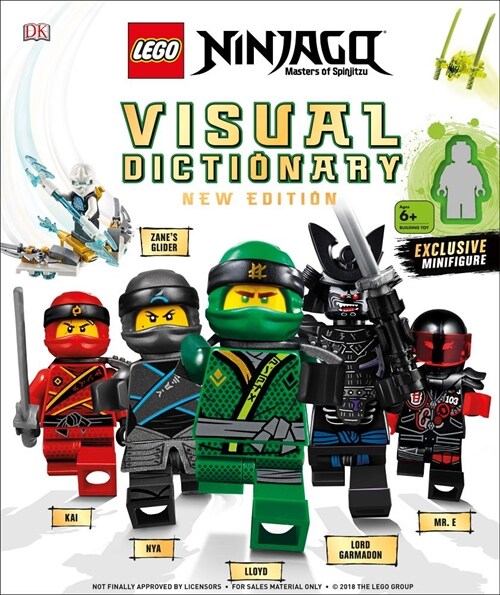 Lego Ninjago Visual Dictionary, New Edition: With Exclusive Teen Wu Minifigure [With Toy] (Hardcover)