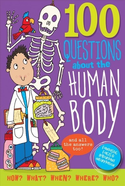 [중고] 100 Questions about the Human Body (Hardcover)