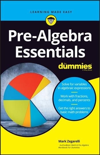 Pre-algebra Essentials for Dummies (Paperback)