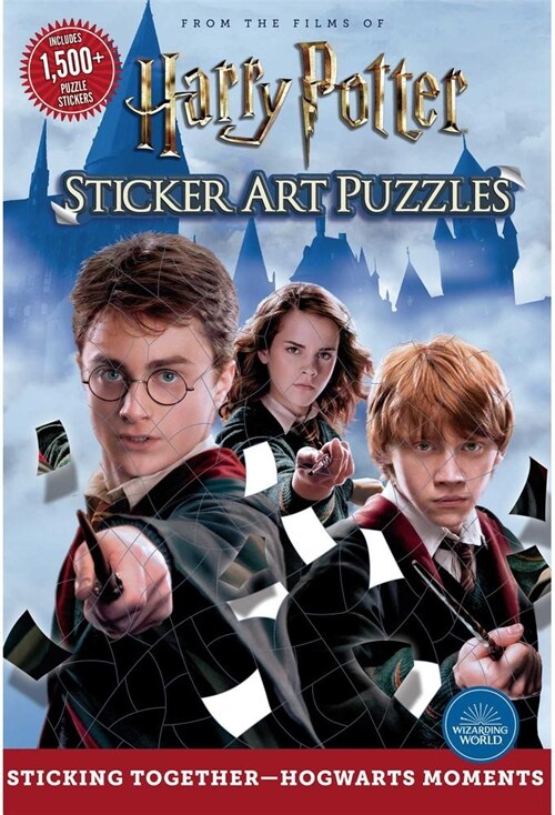 Harry Potter Sticker Art Puzzles (Paperback)