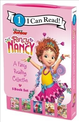 Disney Junior Fancy Nancy: A Fancy Reading Collection 5-Book Box Set: Chez Nancy, Nancy Makes Her Mark, the Case of the Disappearing Doll, Shoe-La-La, (Boxed Set)