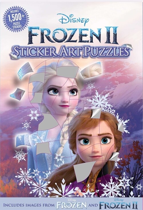 Disney Frozen 2 Sticker Art Puzzles (Paperback)