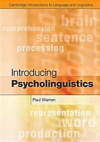 [중고] Introducing Psycholinguistics (Paperback)