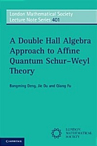 A Double Hall Algebra Approach to Affine Quantum Schur–Weyl Theory (Paperback)