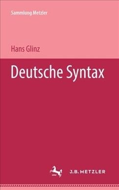 Deutsche Syntax (Paperback)