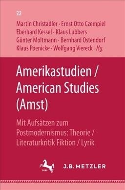 Amerikastudien / American Studies (Hardcover)