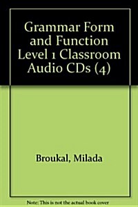 Grammar Form and Function Level 1 Classroom Audio (Audio CD, 2nd)