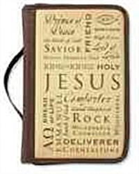 Inspiration Names of Jesus Large Book and Bible Cover (Other)