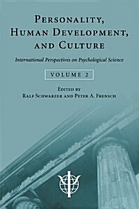 Personality, Human Development, and Culture : International Perspectives On Psychological Science (Volume 2) (Paperback)