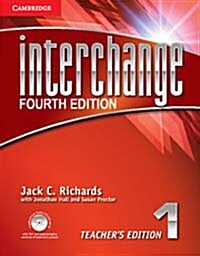 [중고] Interchange Level 1 Teachers Edition with Assessment Audio CD/CD-ROM (Package, 4 Revised edition)