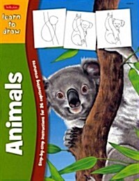 [중고] Learn to Draw Wild Animals (Paperback)