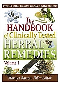 The Handbook of Clinically Tested Herbal Remedies, Volumes 1 & 2 (Paperback)