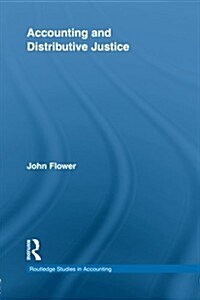 Accounting and Distributive Justice (Paperback, Reprint)