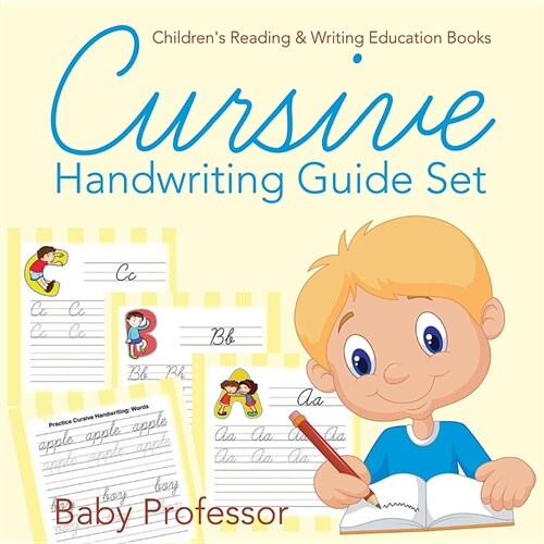 Cursive Handwriting Guide Set: Childrens Reading & Writing Education Books (Paperback)
