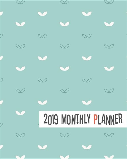 2019 Monthly Planner: Yearly Monthly Weekly 12 Months 365 Days Planner, Calendar Schedule, Appointment, Agenda, Meeting (Paperback)