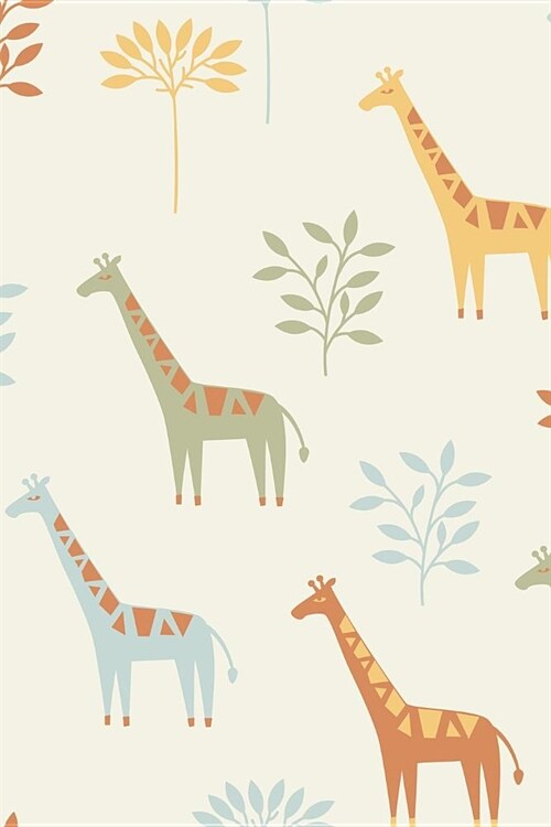Giraffe Notebook: Blank Lined Journal, Softcover (6x9 Inches) with 120 Pages (Paperback)