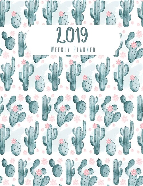 2019 Weekly Planner: 365 Dated Planner Schedule Organizer, 2019 Monthly Planner,52 Weeks, 12 Month Calendar, Appointment Notebook, to Do Li (Paperback)