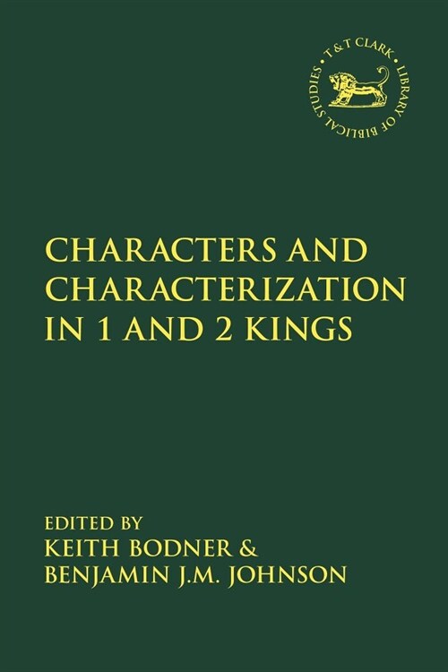 Characters and Characterization in the Book of Kings (Hardcover)